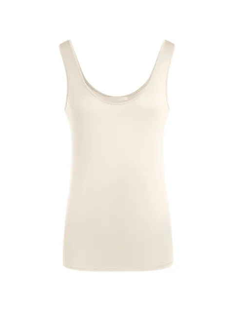 12 STOREEZ Cassiopeia scoop-neck tank top White 136704