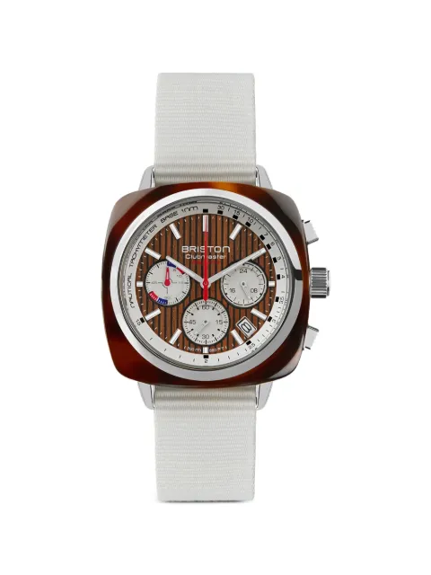 Briston Clubmaster Regatta 42mm watch Brown 262142SAT2WNW