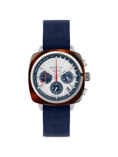 Briston Clubmaster Regatta 42mm watch White 262142SAT2NNB