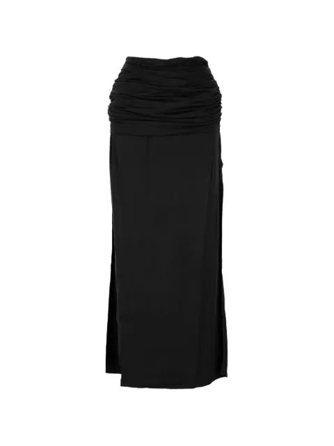 Federica Tosi ruched-waist skirt Black 4285343029