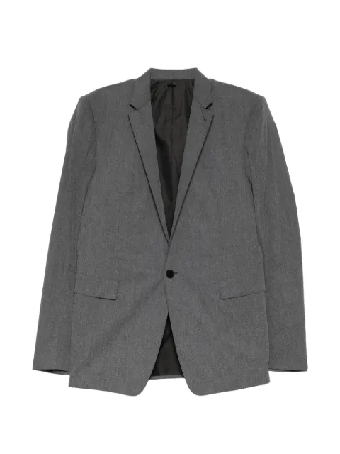 Deepti reflective button-up blazer Grey J219