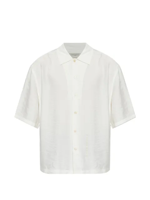 AllSaints Purley short-sleeve shirt White M062SE