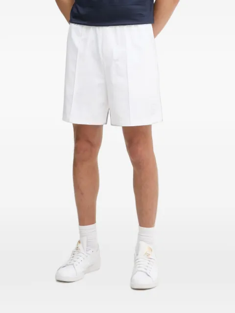 Lacoste logo-patch shorts White GH0203