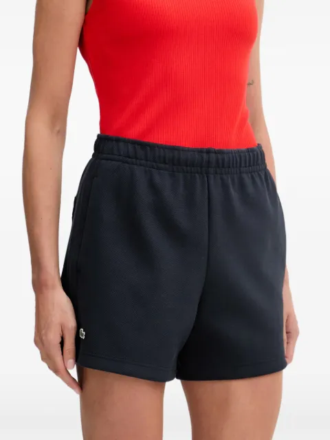 Lacoste logo-patch mini shorts Blue GF6901