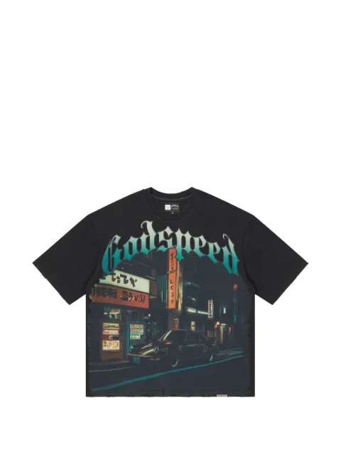 GODSPEED Tokyo Pit Stop T-shirt Black GS303