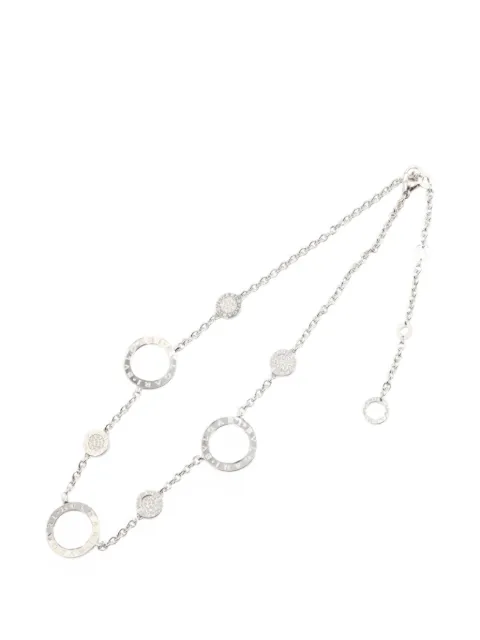 Bvlgari Pre-Owned 2010s Resort World diamond necklace Silver 1071594