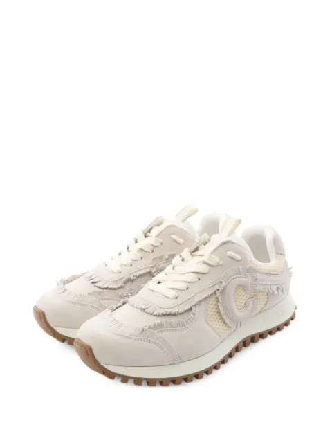 Christian Dior Pre-Owned 2010s C'est Dior fringed sneakers White 1069782