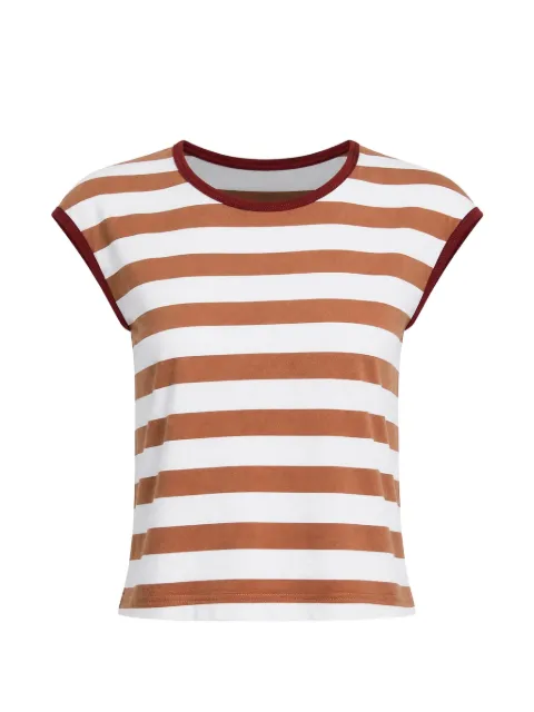 R13 striped T-shirt White R13WK336
