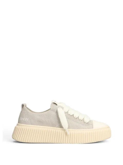 Rhun ridged-sole lace-up sneakers Grey 2020W