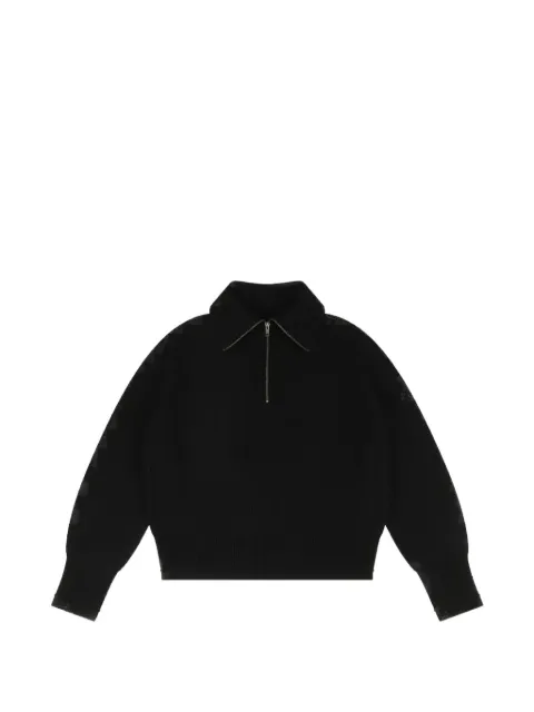 ENTIRE STUDIOS Blimp ribbed-knit sweater Black ESSS26TO010730015