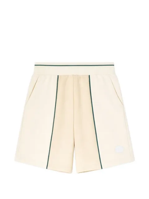 Ea7 Emporio Armani logo-patch side-seam shorts Neutrals 7W000915AF13289