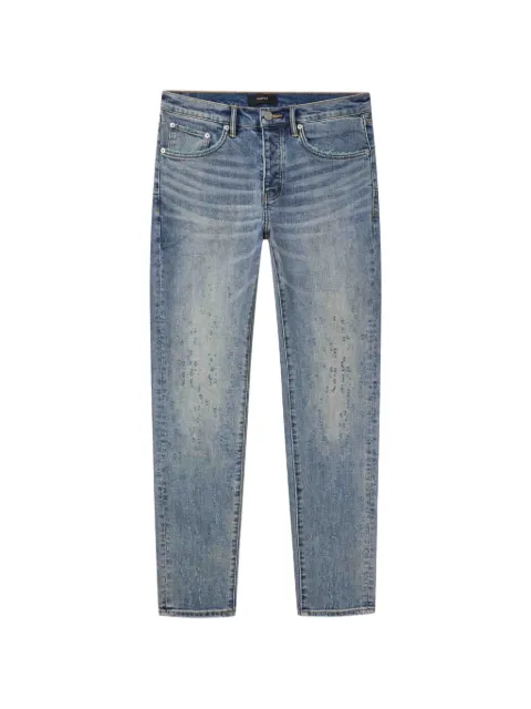 Purple Brand P001 Weft Buckshot jeans Blue P001CWBK425