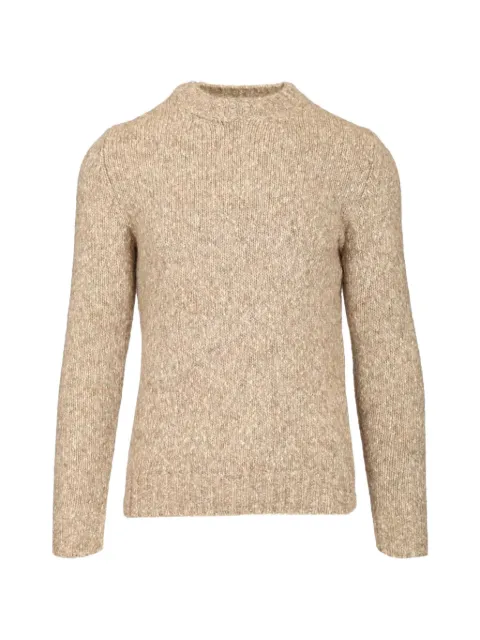 Al Duca D’Aosta 1902 chunky-knit crew-neck sweater Neutrals LG1254
