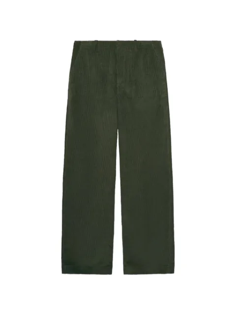 The Elder Statesman waffle corduroy carpenter trousers Grey 260009