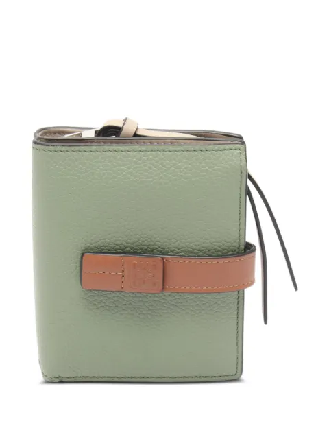 Loewe Pre-Owned 2000s Anagram bi-fold wallet Green 1070279