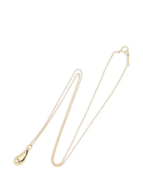 Tiffany & Co Eyewear 2010s Tear Drop necklace Gold 1071595
