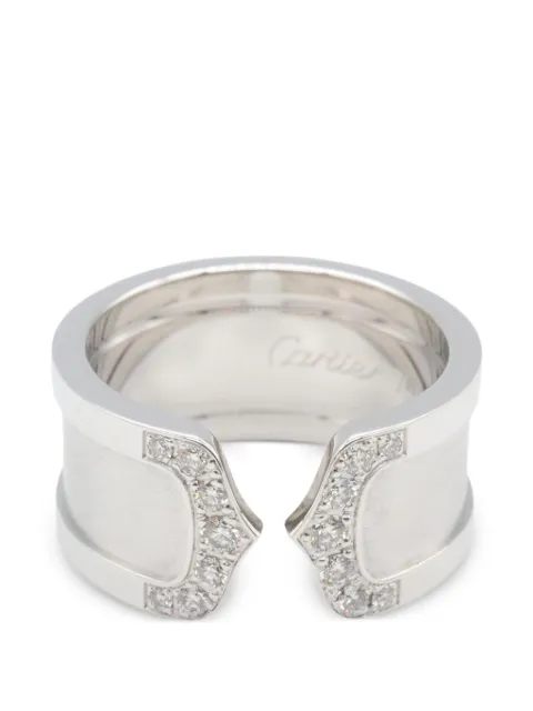 Cartier 2010s C2 diamond ring Silver 1069563WV5903