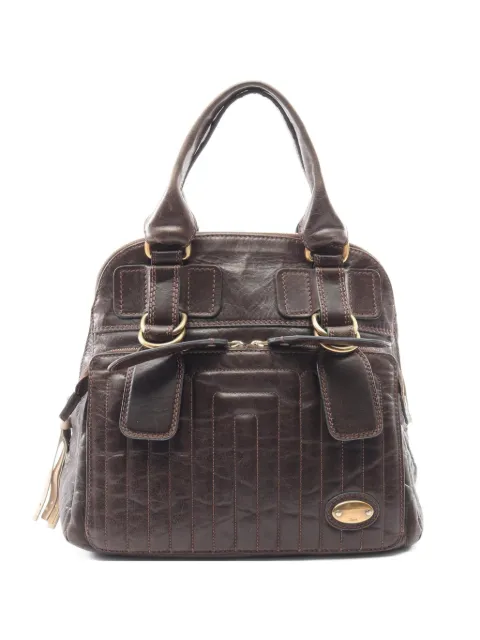 Chloé Pre-Owned 2000s Bay leather handbag Brown 1071121