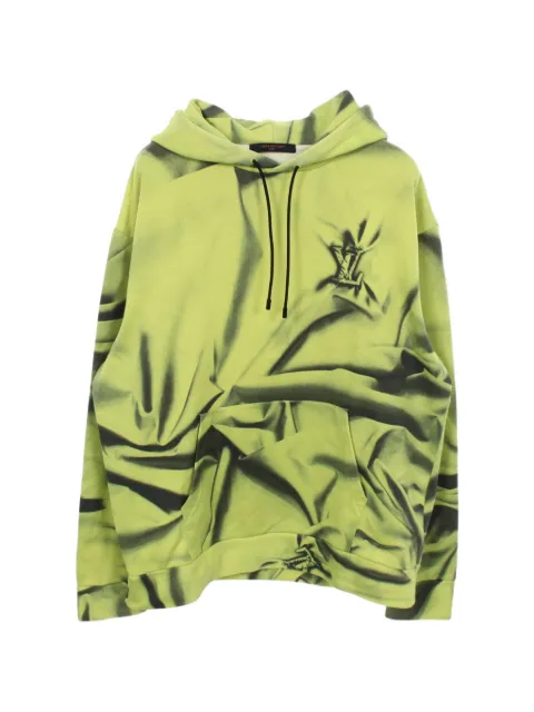 Louis Vuitton Pre-Owned 2010s Monogram Signature hoodie Green 1069733