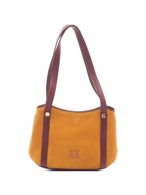 Loewe Pre-Owned anagram shoulder bag Orange 1070268