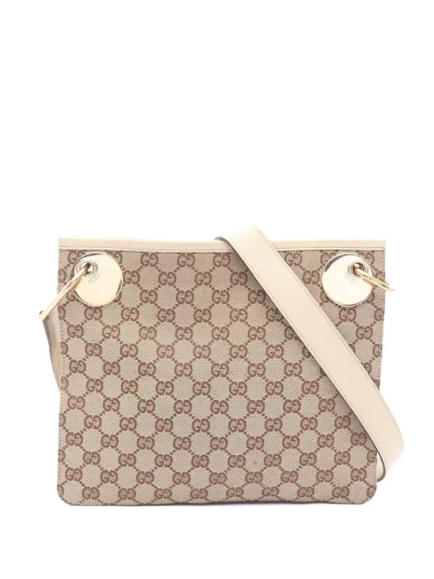 Gucci Pre-Owned 2000s GG canvas crossbody bag Neutrals 1071681