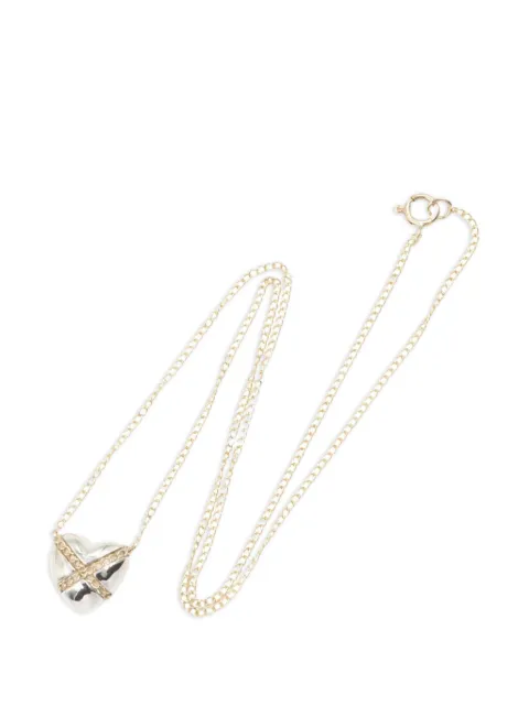 Tiffany & Co Eyewear 2010s Cross Heart necklace Gold 1069868