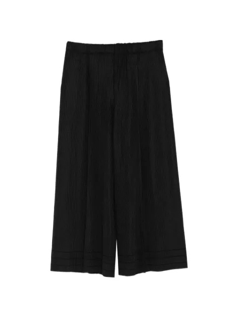 Pleats Please Issey Miyake A-POC pleated trousers Black PP66KF632