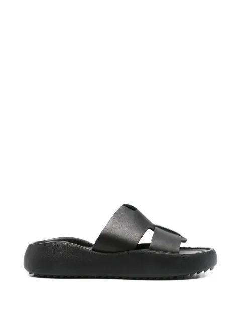 SERGIO MORETTI FIRENZE cut-out platform sandals Black R657825101