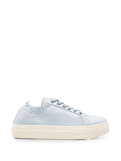 SERGIO MORETTI FIRENZE elasticated-collar sneakers Blue 60156063