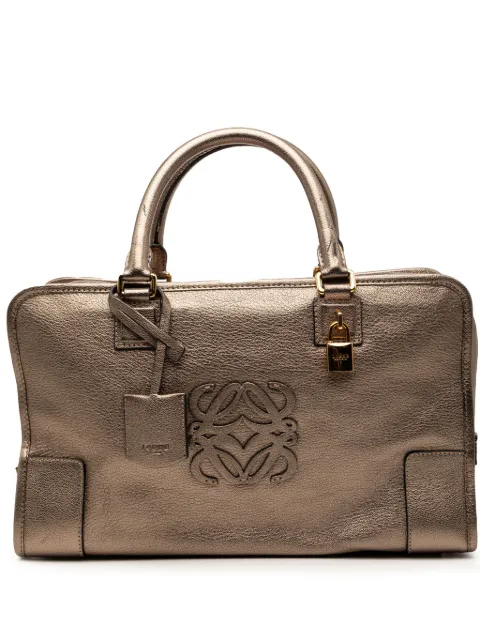 Loewe Pre-Owned 2011 Metallic Goatskin Amazona 36 handbag Gold 021N4YKT9JL12XPG