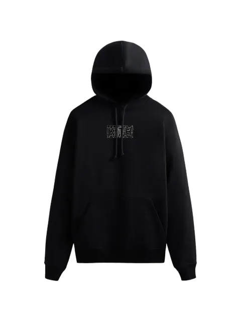 KITH Spider-Man web-logo hoodie Black KHM030595