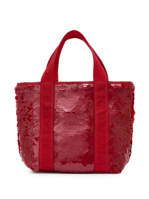 Undercover sequin-embellished tote bag Red UP1F1B01