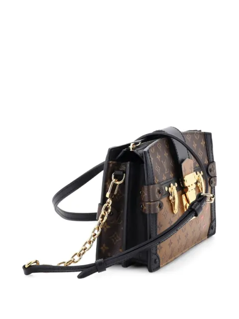 Louis Vuitton Pre-Owned Trunk Reverse Monogram Canvas clutch bag Brown 69B9C9PL7TV5Z9CI