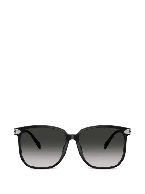Coach gradient-lens square-frame sunglasses Black HC8413BD