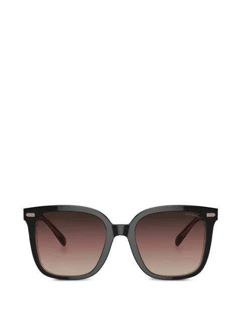 Coach square-frame sunglasses Black HC8381U