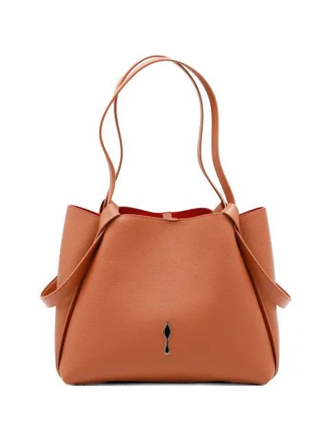 Christian Louboutin Bettina logo-plaque tote bag Brown 3265050