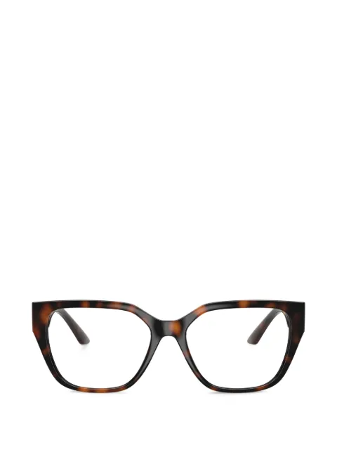 Versace Eyewear Greca Maxi cat-eye glasses Brown VE3387U