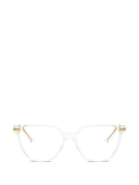 Versace Eyewear geometric-frame glasses Gold VE3388U