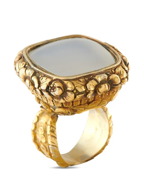LB Exclusive floral-motif ring Gold MF12042926