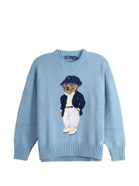 Polo Ralph Lauren Polo Bear intarsia-knit sweater Blue 211B17743001
