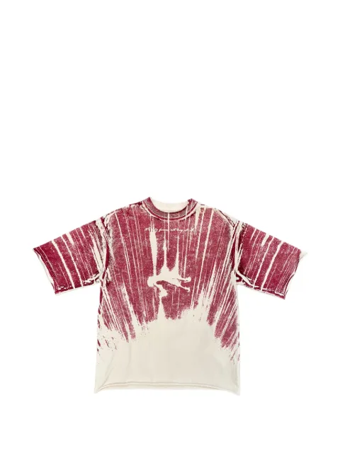 astrum graphic-print T-shirt Neutrals AST024