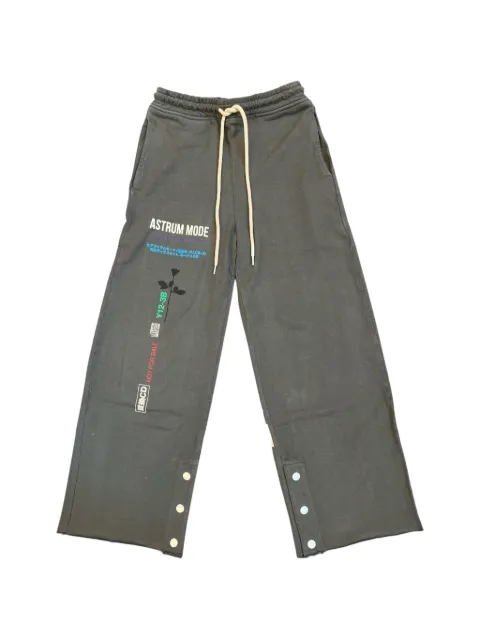 astrum Silence printed sweatpants Grey AST007
