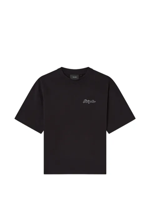Axel Arigato logo-embroidered T-shirt Black A4197002