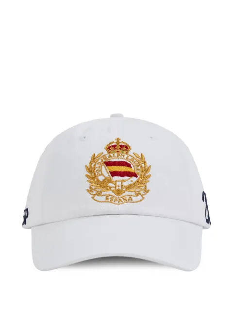 Polo Ralph Lauren embroidered-crest baseball cap White 710B21777001