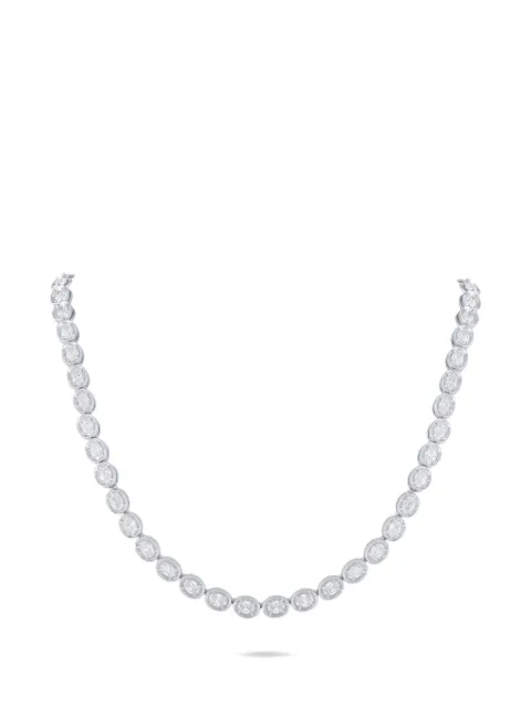 LB Exclusive diamond necklace Silver ANK19342