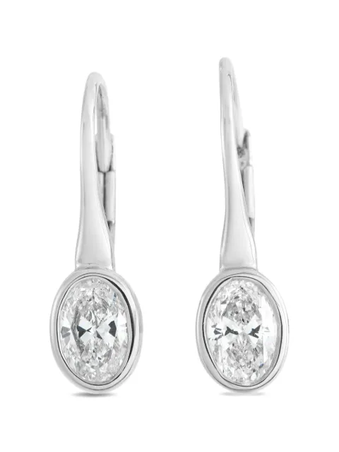 LB Exclusive diamond earrings Silver AER20596