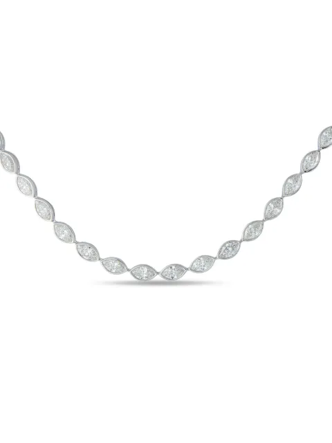 LB Exclusive diamond necklace Silver ANK20966