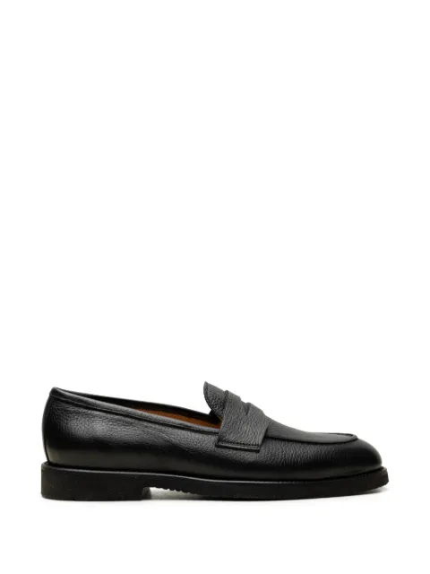 CHUCKIES leather penny loafers Black DINOPENNY