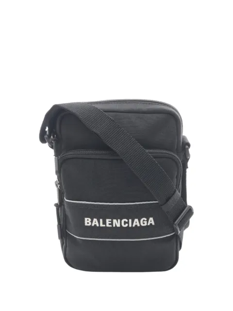 Balenciaga Pre-Owned 2010-2026 Nylon crossbody bag Black 165XZUK7QDU5SM5B