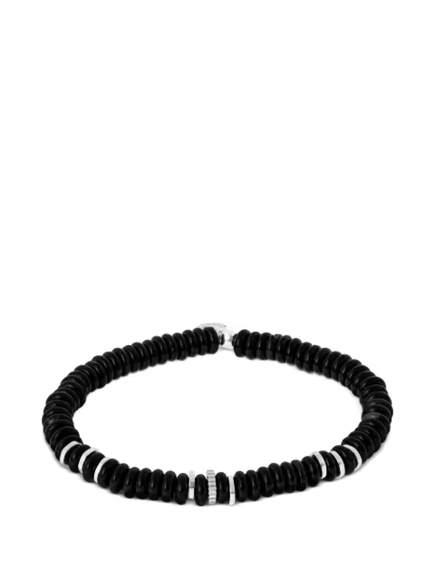 Tateossian Positano beaded slip-on bracelet Silver BR34753476